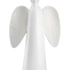 Dekofigur "Barbara" in Weiß  - (B)13 x (H)24 x (T)7 cm