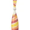 Dekofigur "Hase" in Pink/ Orange/ Gold - (H)36 x Ø 7 cm