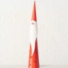 Dekofigur "Oleg" in Rot/ Weiß - (H)79 cm