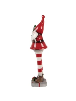 Dekofigur "Weihnachtsmann" in Rot/ Weiß - (H)30 cm