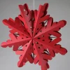 Dekohänger ''Stern'' in Rot - Ø 30 cm
