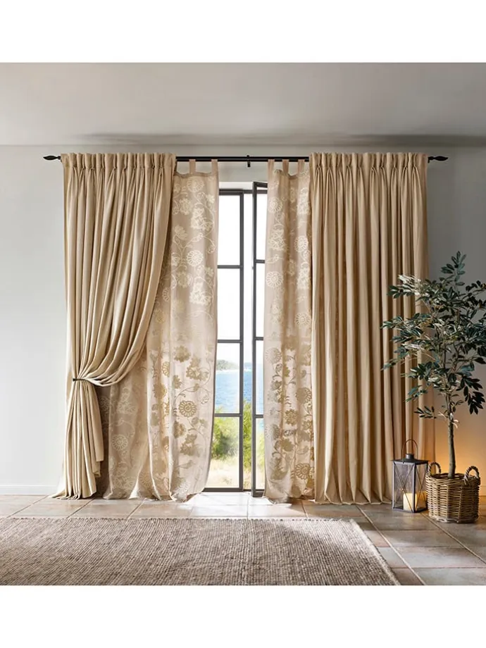 Dekoschal in Beige