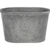 Dekoschale "Hirsch" in Grau - (B)33,5 x (H)19,5 x (T)22 cm