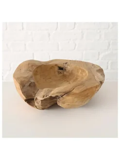 Dekoschale in Teak