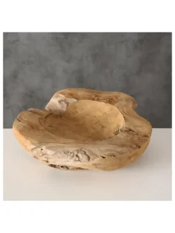 Dekoschale in Teak