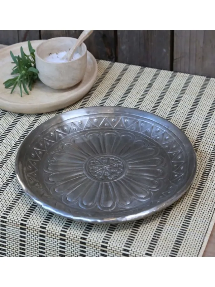 Dekoschale Reims in Silber