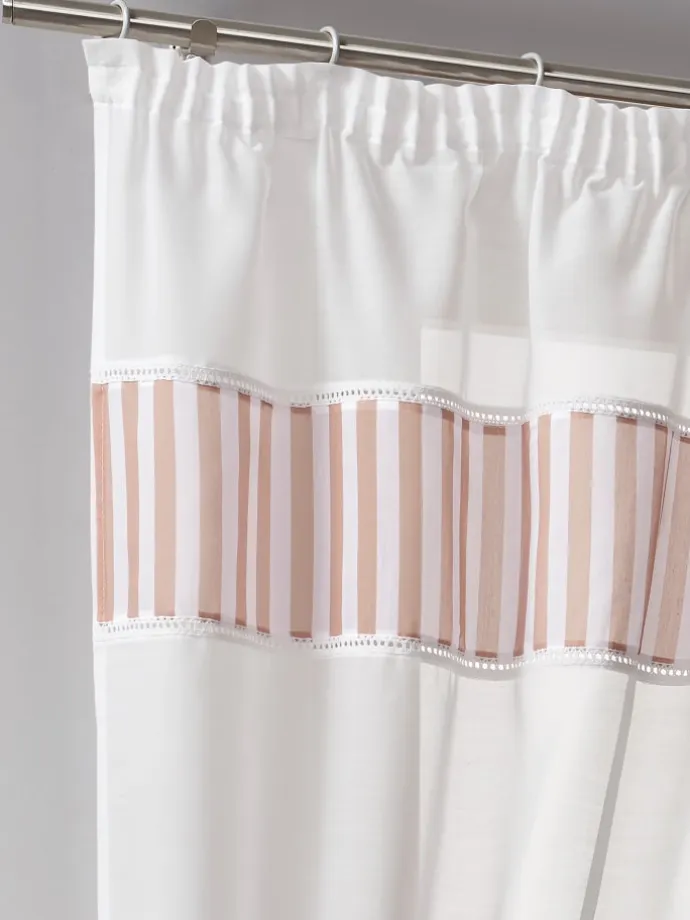 Dekostore in weiß-beige