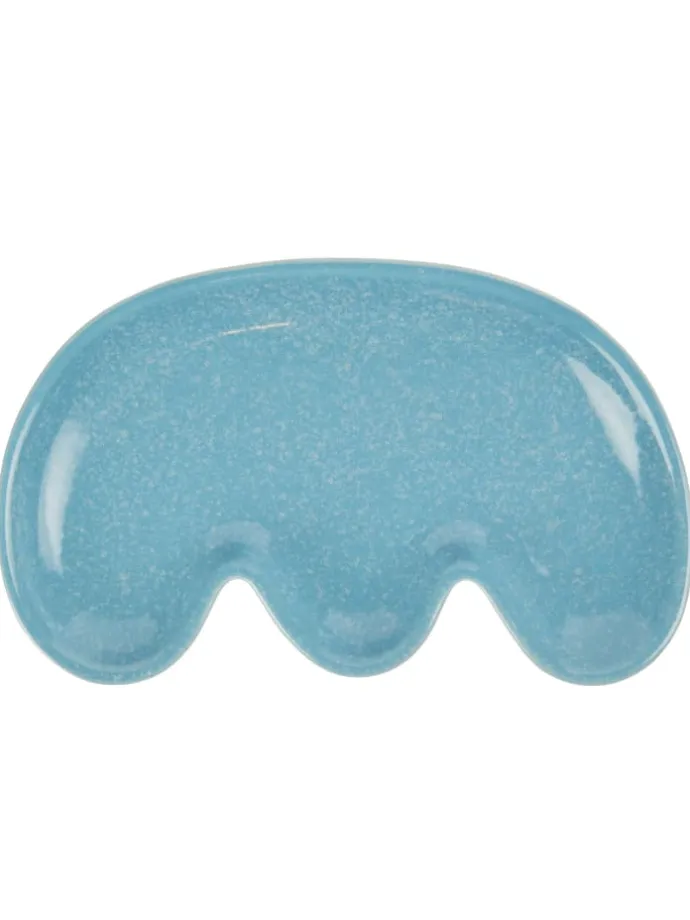 Deko-Teller ORGANICS in Blau