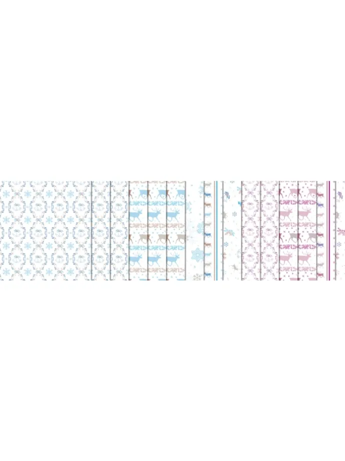 Design Paper Pack, Classic Christmas, 190g, 15x15cm, 30 Blatt - ab 3 Jahren