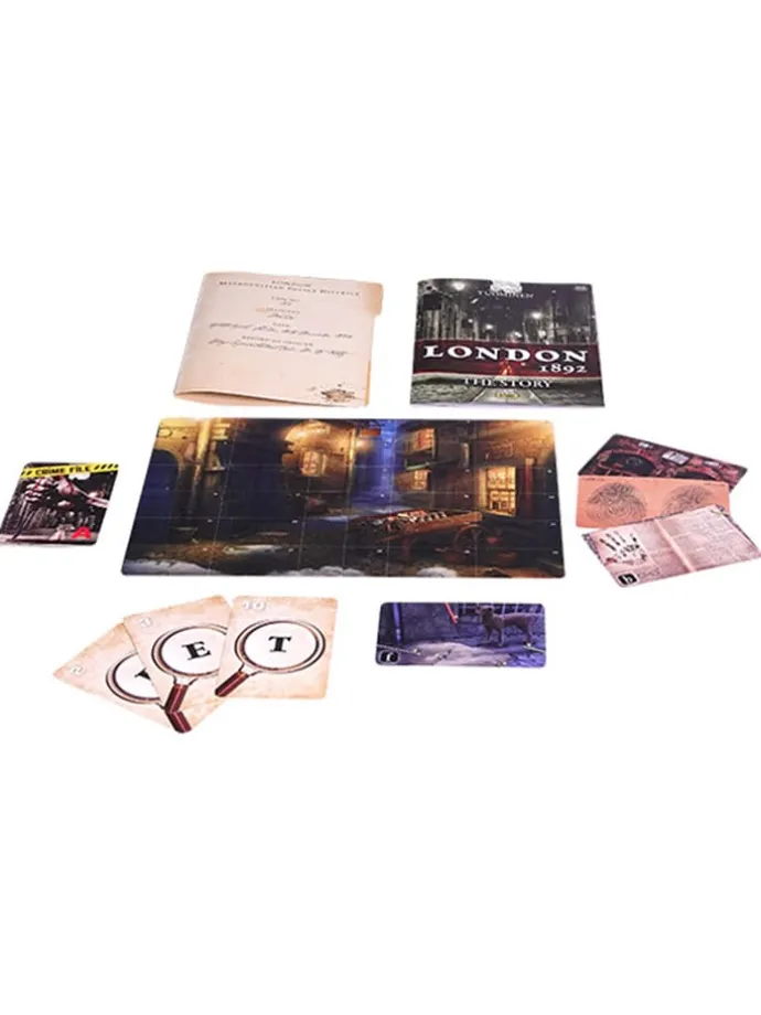 Detektivspiel "London 1892" - ab 18 Jahren