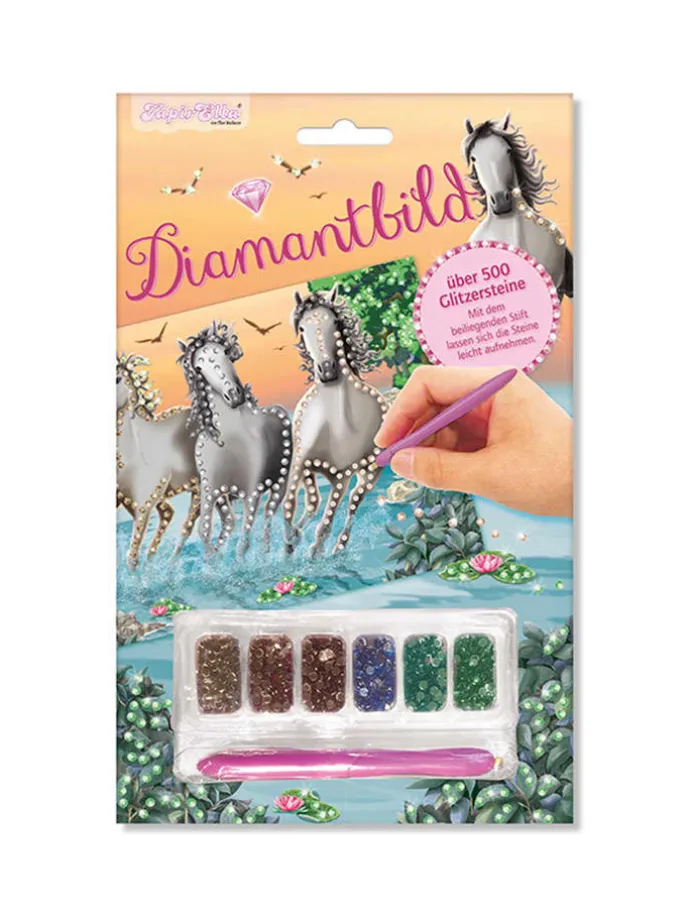 Diamantbild "Pferde 2" - ab 3 Jahren