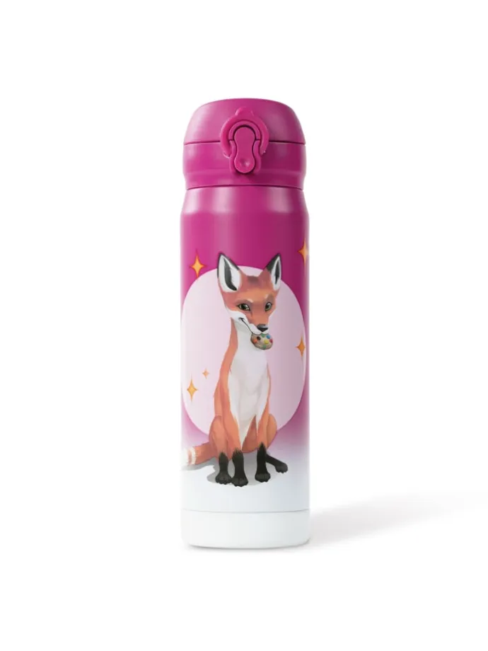 Die Schule der Magischen Tiere Trinkflasche | 380 ml in Beerenrot | Rabbat