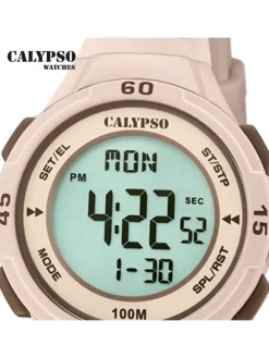 Digital-Armbanduhr Calypso Junior rosa mittel (ca. 35mm)
