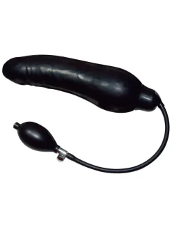 Dildo Black Latex Balloon in schwarz