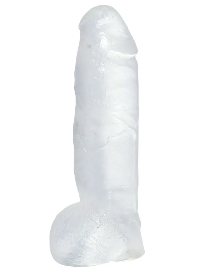 Dildo Crystal Clear Dong in transparent