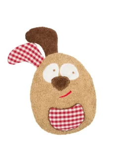 Dinkel-Bio-Wärmekissen, beige, GOTS, Made in Germany, Größe ca. 19 x 25 cm
