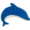 Dinkel-Bio-Wärmekissen, Delfin, GOTS, Made in Germany, Größe ca. 30 x 22 cm