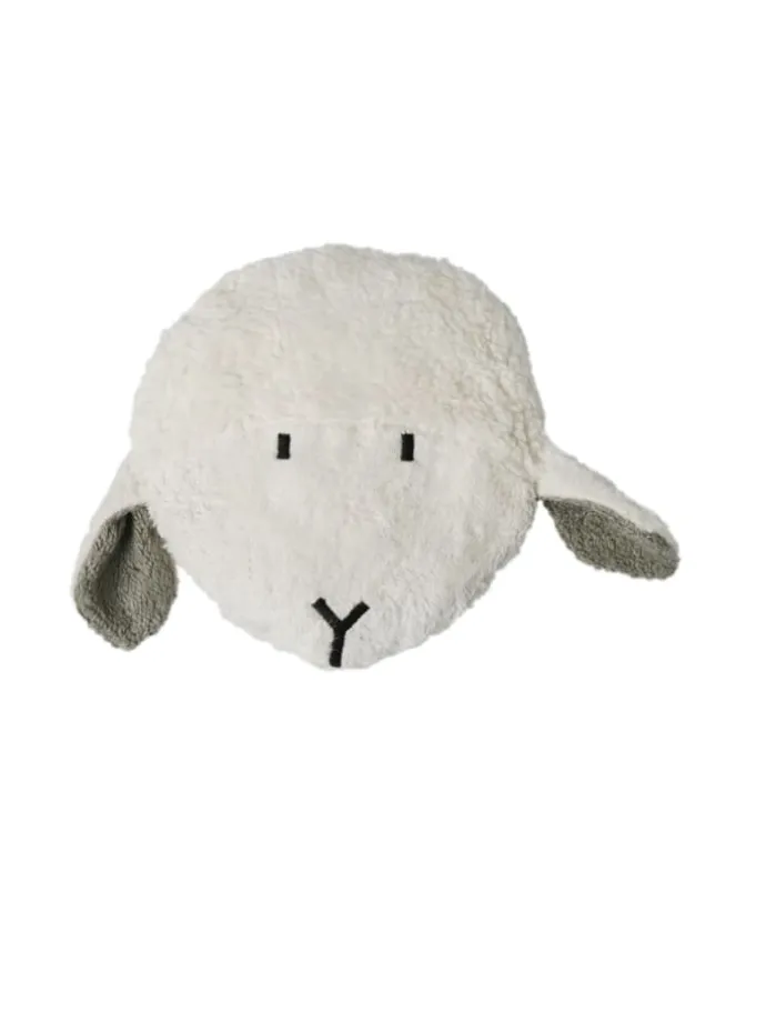 Dinkel-Bio-Wärmekissen, Schäfchen, GOTS, Made in Germany, Größe ca. 20 x 20 cm