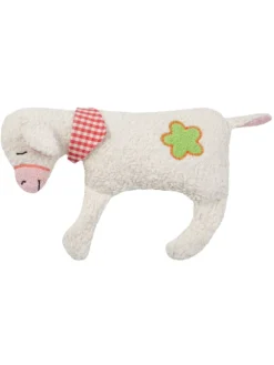 Dinkel-Bio-Wärmekissen, Schäfchen, GOTS, Made in Germany, Größe ca. 38 x 22 cm