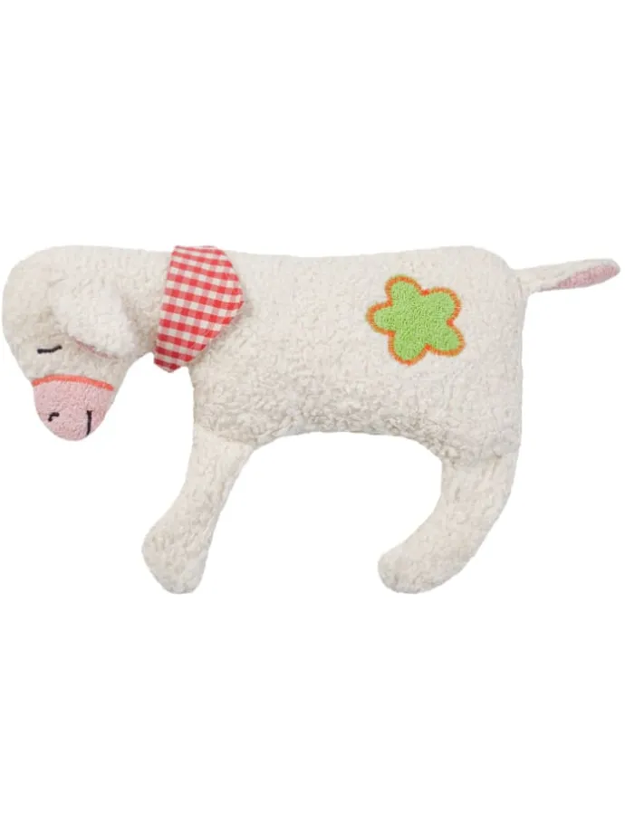 Dinkel-Bio-Wärmekissen, Schäfchen, GOTS, Made in Germany, Größe ca. 38 x 22 cm