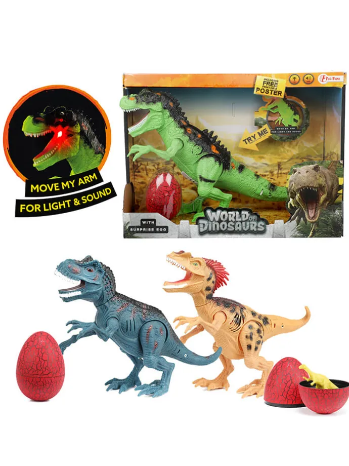 Dinosaurier mit Ton+Ei - ab 3 Jahren (Überraschungsprodukt)