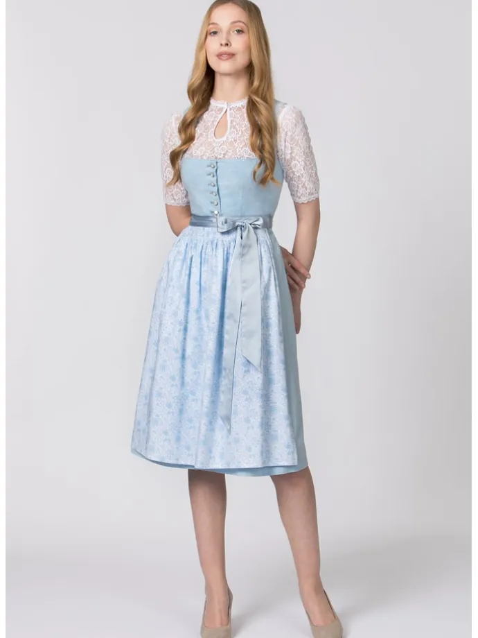 Dirndl "Chloe" in Hellblau