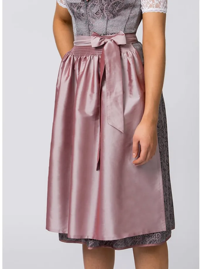 Dirndl ''Emma'' in Grau/ Rosa