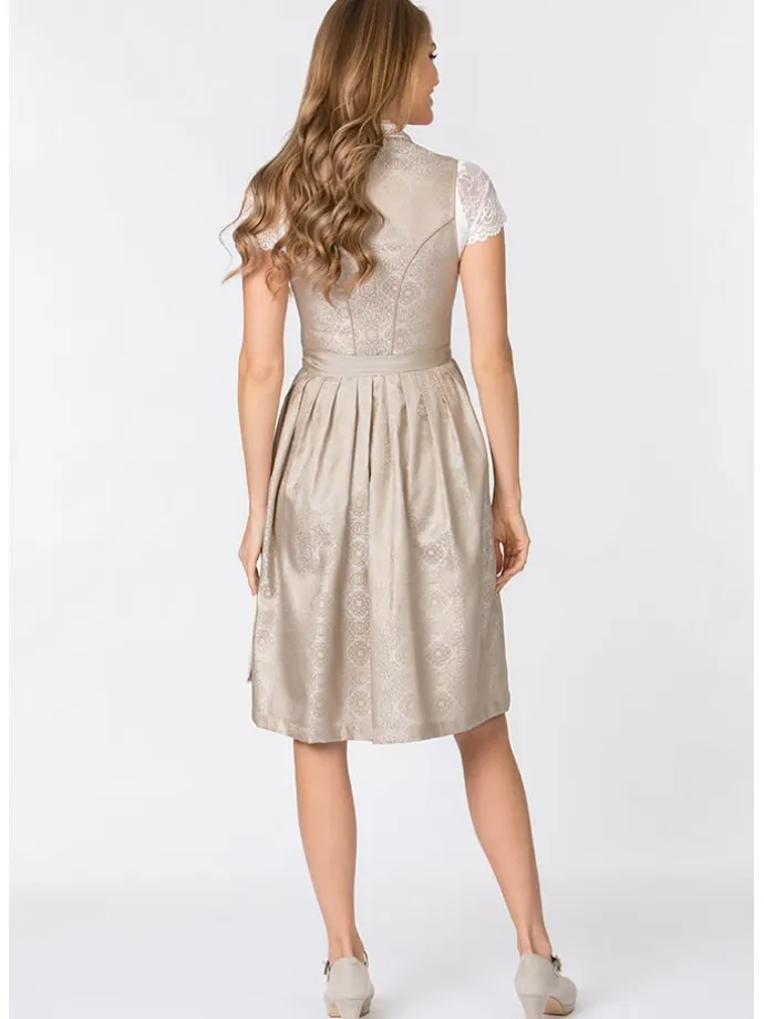 Dirndl "Gabrielle" in Beige