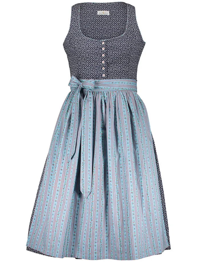Dirndl in Blau