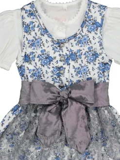 Dirndl in Blau/ Weiß