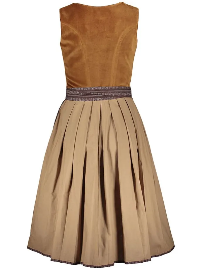 Dirndl in Camel