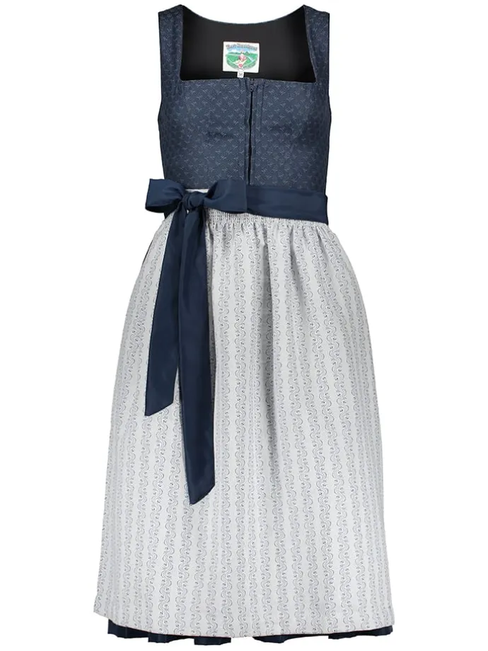 Dirndl in Dunkelblau