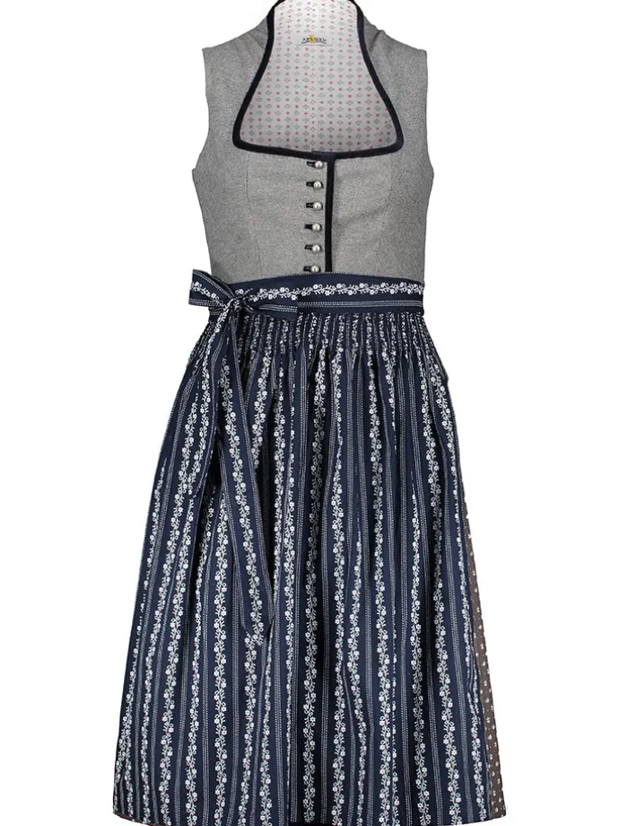 Dirndl in Grau