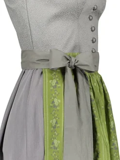Dirndl in Grau/ Grün