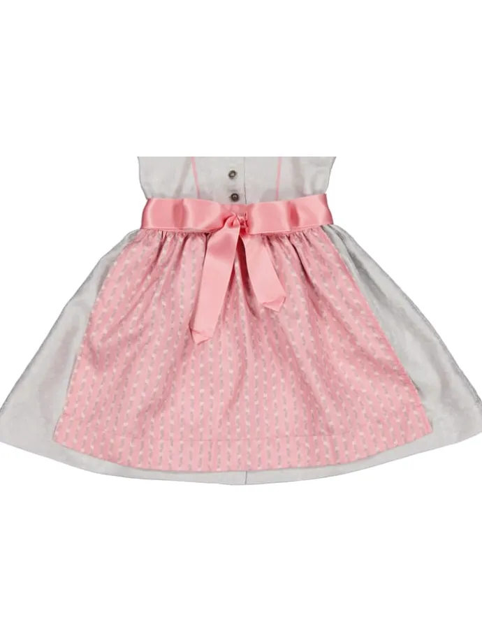 Dirndl in Grau/ Rosa