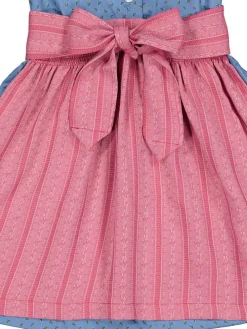 Dirndl in Hellblau/ Pink