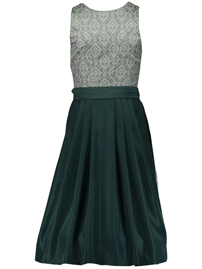 Dirndl in Petrol/ Hellgrau