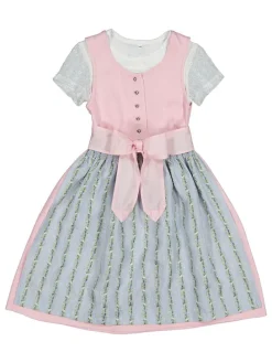 Dirndl in Rosa/ Hellblau