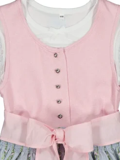 Dirndl in Rosa/ Hellblau