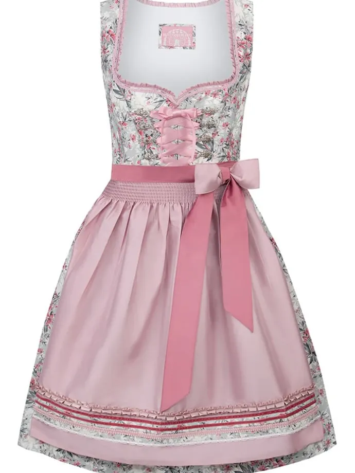 Dirndl "Jolie" in Mint/ Rosa