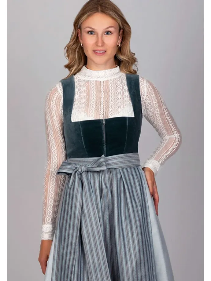 Dirndl "Veronika" in Petrol