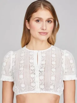 Dirndlbluse "Esme" in Weiß