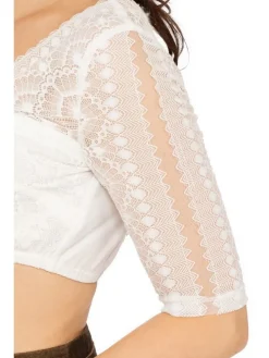 Dirndlbluse FORSTEN in offwhite