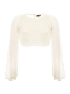 Dirndlbluse GREMSDORF in offwhite