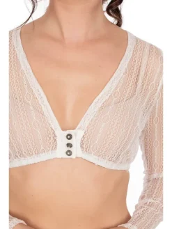 Dirndlbluse HANJA-DORINA in offwhite