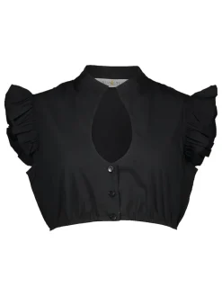 Dirndlbluse in Schwarz