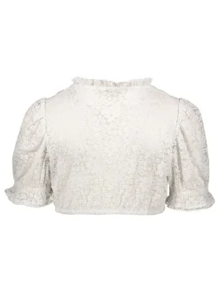 Dirndlbluse in Weiß