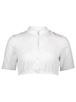 Dirndlbluse in Weiß