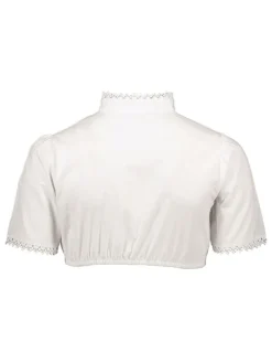 Dirndlbluse in Weiß