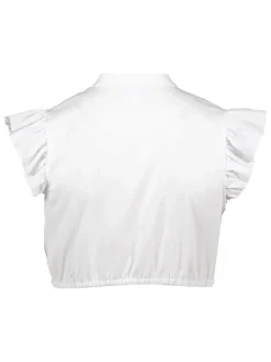Dirndlbluse in Weiß